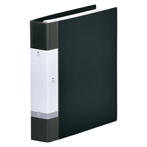 リヒトラブ クリヤーブック A4S 45P 黒 G3806-24 1冊