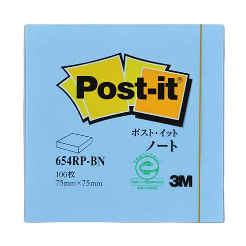 サイズ：縦75×横75mm 1個枚数：100枚 材質：古紙パルプ配合率100％の再生紙使用●仕様・寸法・デザインについては予告なく変更されることがあります。 ●画像はイメージです。代表画像を使用することがあります。 ●ご返品、交換、発注後のキャンセルはできません。 ●ポストイット一部パッケージが変わるとのことです。パッケージデザイン違いでの交換やご返品はできません。