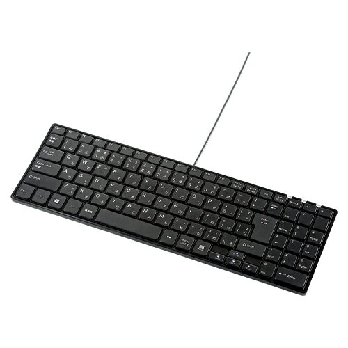 サンワサプライ 静音スリムキーボード SKB-SL19BK 1個 サンワサプライ 静音スリムキーボード SKB-SL19BK 1個