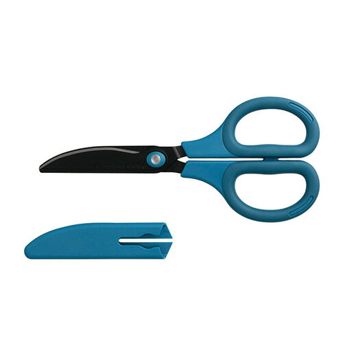 ナカバヤシ サクットカットヒキギリ フッ素コート NH-HF175B ブルー 1個