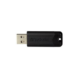 バーベイタム USBメモリ スライド式 128GB KUSBSPS128GZV1 1個