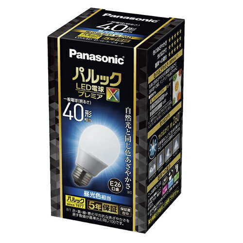 其它 - パナソニック LED電球 E26口金 全方向（昼光色相当） LDA4DDGSZ4F 1個