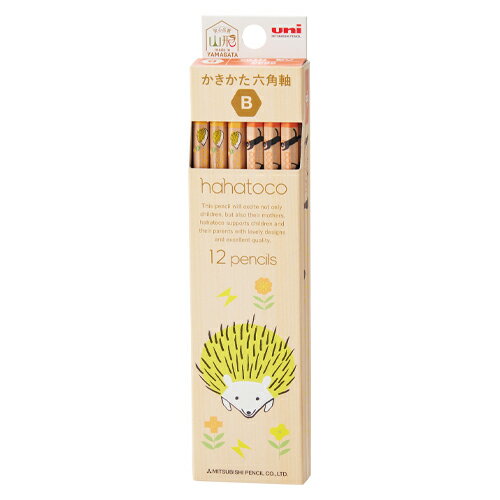 三菱鉛筆 鉛筆 5633 6角 HT03 赤 B K5633B 1打