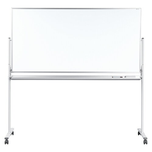 馬印 MAJIシリーズ 脚付 ホワイトボード 両面回転(デュアルコートホーロー製) MH36TDN 1台