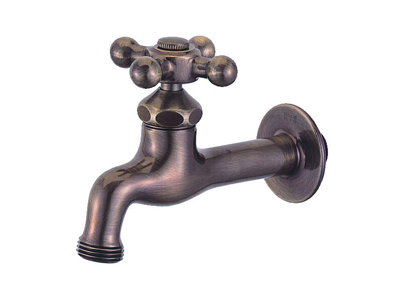 Tap Posts - オンリーワンクラブ ガーデニング水栓 胴長横水栓 仙徳メッキ HV3-DN-MS