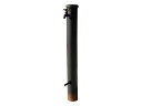 オンリーワンクラブ 陶器の立水栓100 IBUSHI黒釉 KZ3-806F