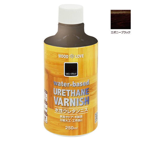 jby E^jX water-based URETHANE VARNISH 250ml G{j[ubN