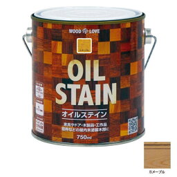 ニッペ オイルステイン 油性 木部着色塗料 750ml Sメープル