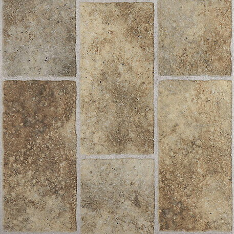 サンゲツ フロアタイル ストーン＆アクセント エイジドストーン IS-2107 457.2mm×457.2mm 全厚2.5mm 1セット（4枚）