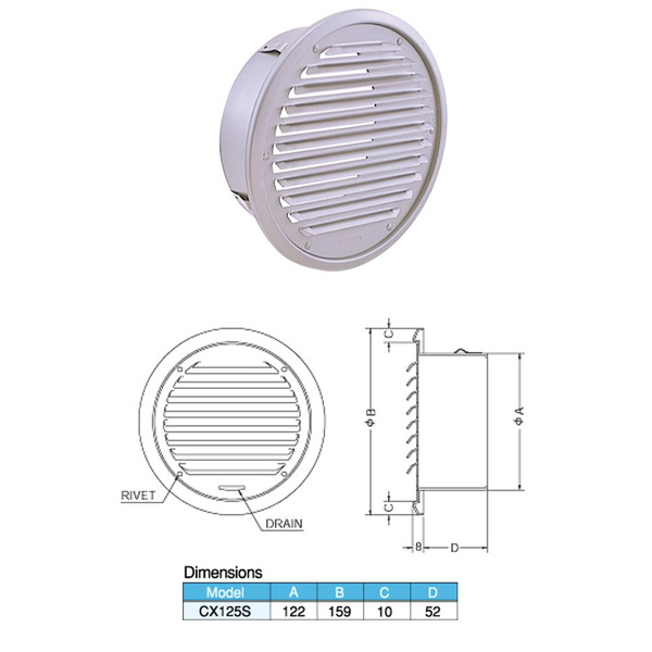 材質：SUS304 仕上：シルバー焼付塗装●お支払い方法で代引きはできません。 ●量やタイミング、メーカー在庫状況によっては納期がかかります。 ●セミオーダーカラーは都度お取り寄せのため大変納期がかかります。 ●沖縄県、北海道、離島のお客様は送料都度別途お見積りとなります。 ●直送の場合メーカー指定便のため、運送会社のご選択はできません。 ●細かいお時間指定や夜間配送はできません。 ●日曜祝日配送ができない場合もあります。 ●発送前でも発送準備中であればご変更、キャンセルはできません。 ●画像はイメージです。