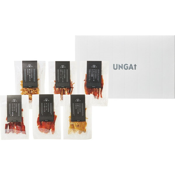 小樽百貨UNGA↑ 北前吟撰 海産珍味6種セット