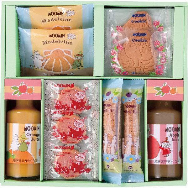 ムーミン ジュース＆スイーツセット MS-20