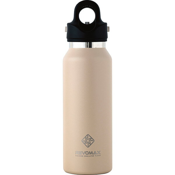 REVOMAX 真空断熱ボトル 12オンス スリム サンドベージュ DWF-12755S-JP-V3