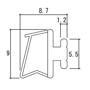 Rakuten - 三協アルミ 気密材・モヘア BA1329-00 10m巻