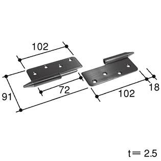 三協アルミ 丁番 PKD8065-B