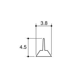 Rakuten - 三協アルミ 気密材・モヘア PKH2142-00 10m巻