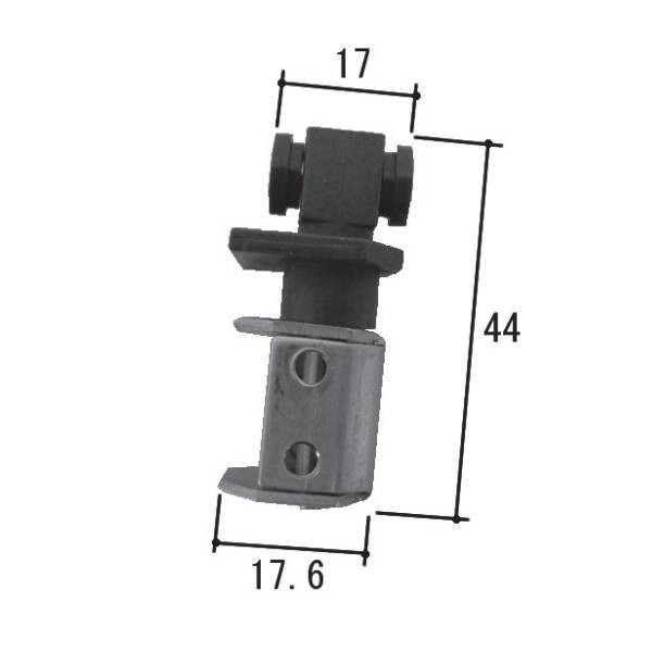 三協アルミ 戸車 WB6781 色：BR 2910314