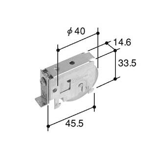 三協アルミ 戸車 TO085-00