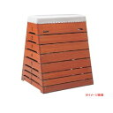 ダンノ とび箱小型8段(小学校向) (頭部巾35×下部巾80)×奥行80×高さ100cm D-4502