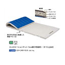 トーエイライト コンビネーションマット 5cm厚 9号帆布・すべり止め付 120×240×5cm T2364