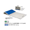 トーエイライト 合成スポンジマット 6cm厚 9号帆布・すべり止め付 120×600×6cm T2694