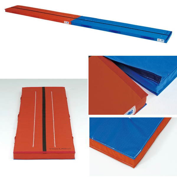 イーヅカのトーエイライト 抗菌エコ連結ハーフマット 青 T2586B｜アングル2