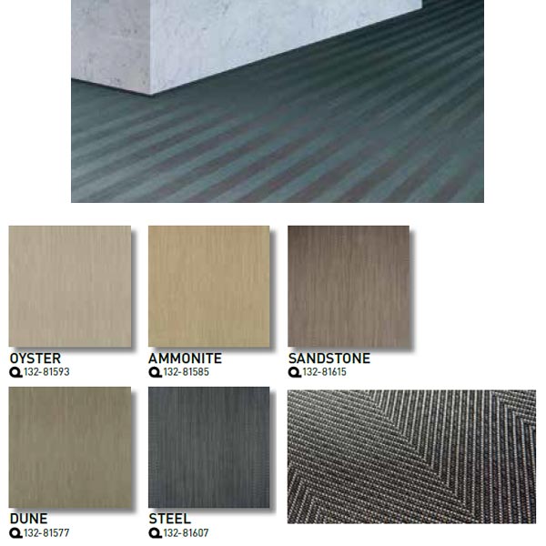 スミノエ タイルカーペット 2tec2 ジャカード調 CRACKED EARTH 防汚 50×50cm 16枚 [2]