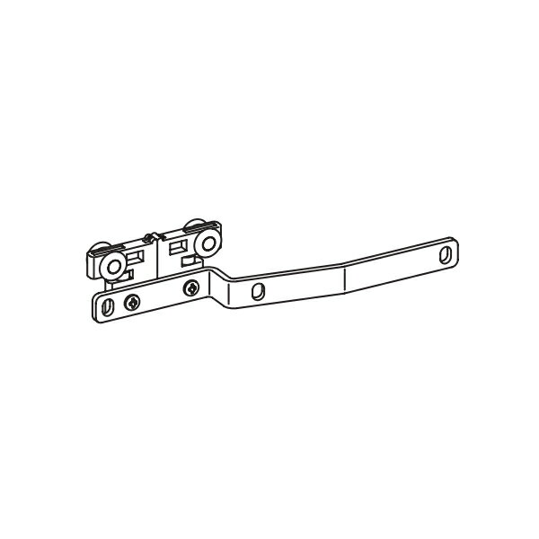 Other - タチカワ カーテンレール ホームタコス ティエルモ部品 交差ランナー（片開き・左納まり） ホワイト 310345 1コ
