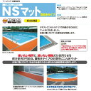 タキロン NSマットMX 防滑性ビニル床マット 巾980mm×長さ10m 2.9mm厚 回り縁はグレー 受注生産納期2週間以上、代引き不可、納期指定不可