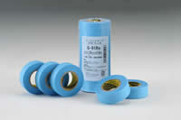 カモイ ガラス・サッシ・パネル用マスキングテープ G-91Re 9mm巾×18m長 120巻