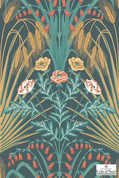 テシード 輸入壁紙 Cole&Son (イギリス) 52cm巾×10m巻 115/3010