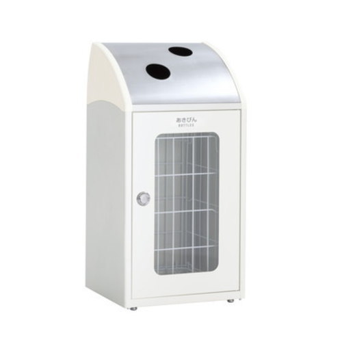 角を丸めたやさしいフォルムで、様々な施設にマッチ。 サイズ：W470×D435×H930mm、中カゴ：□360×H590mm 重量：20kg 容量：68L 材質：本体：電気亜鉛メッキ鋼板に粉体塗装・ASA樹脂、投入口：ステンレス、 中カゴ：...