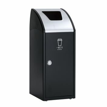 テラモト Trim SLF ステン アーバングレー 一般ゴミ用 DS-168-610-8