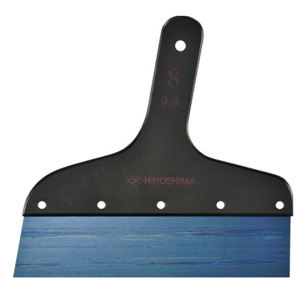 広島 Floor ブラックハガネベラ 8寸 0.3mm厚 987-26