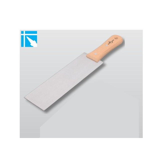 耐久性に優れたステンレス焼き入れ鋼材を使用。 シーリング材料の取り置きなどに。 材料の混練や缶に残ったロス材の掻き出しにも便利です。 サイズ：全長390mm、305g ヘラ部： 幅90mm/250mm KLASS　旧メーカー名：極東産機　カタログ掲載●画像でロゴが旧メーカー名極東産機やKYOKUTOになっておりましても、実際は新メーカー名KLASSに変わっているものが多いです。ロゴが違うといった理由でのご返品や交換は承っておりません。 ●仕様・寸法・デザインについては予告なく変更されることがあります。 ●画像はイメージです。代表画像を使用することがあります。 ●ご返品、交換、発注後のキャンセルはできません。 ●都度お取り寄せ発注のものは突然の欠品等がありましたら連絡させていただきます。