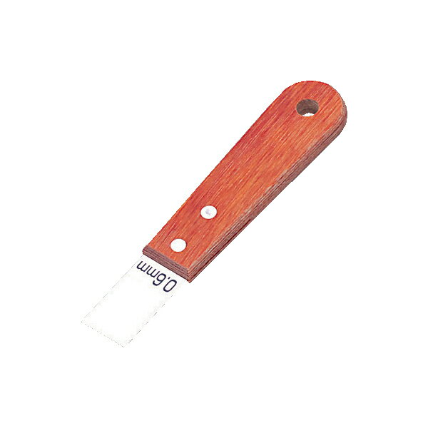 Coating, Repair, Various Materials - KLASS 豆ヘラ ステンレス 先端幅20mm 0.6mm厚 13-2064