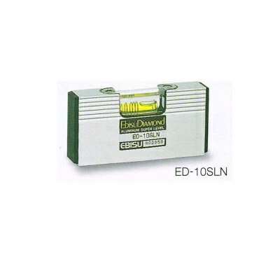 エビス スロープレベル ED-10SLN シルバー 100mm 磁石なし