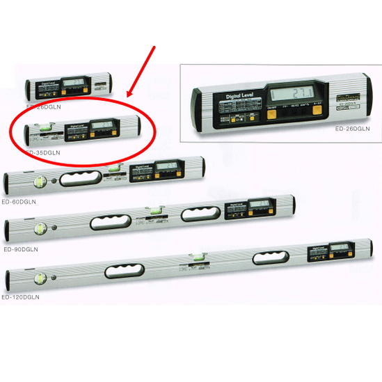 エビス デジタルレベル ED-35DGLN 350mm