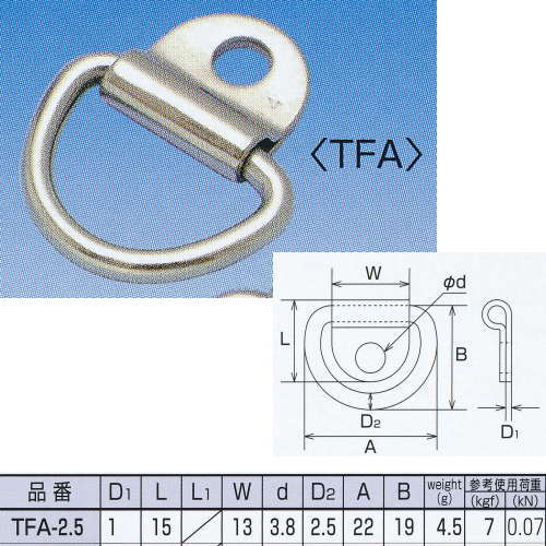 ���ܵ��� �����ɥեå� ���ƥ�쥹��� TFA-2.5
