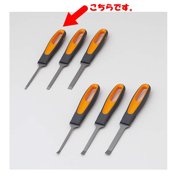 細幅刃付スクレーパーロング 刃巾4×全長181mm 1丁 330-194