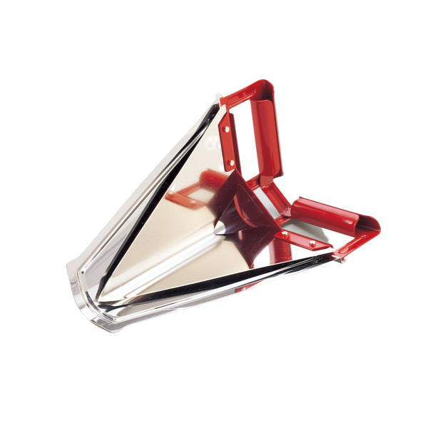 新考社 一斗缶の缶切 ガイド付き Vカッター 全長290mm 1つ 377-801