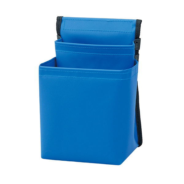 ヤヨイ化学 スポンジ袋 ブルー 巾160×高240×奥行120mm 354-013