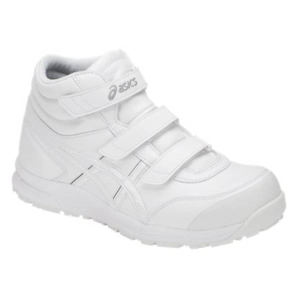 アシックス 安全靴 ウィンジョブ CP302 100 W/W ホワイト×ホワイト 27.0cm
