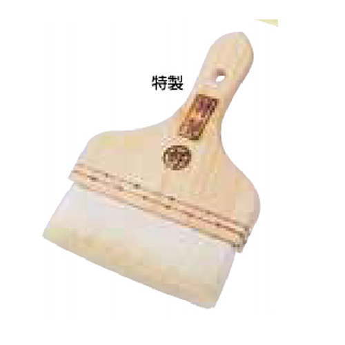 好川産業 白毛 糊刷毛 特製 120mm 40号 014342
