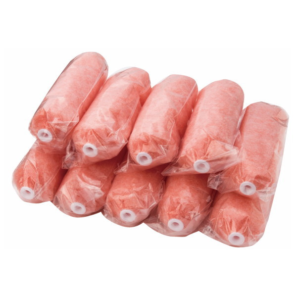 好川産業 スモールローラー ばら 毛丈25mm 6インチ 10本入