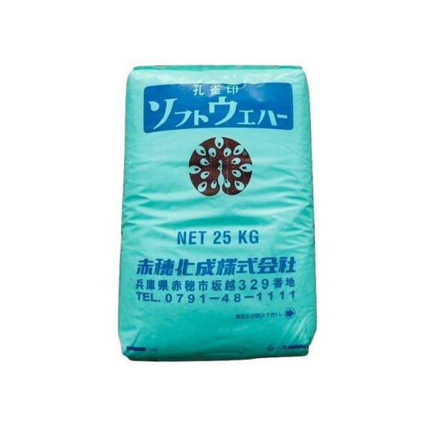 形状：フレーク状 撒布方法： 　薄い氷や少量の雪は、1平米あたり20〜50g撒布してください。 　15mm以上の厚い氷や5cm程度の圧雪を溶解する場合は、1平米あたり0.4〜1.0kg撒布して下さい。 　大雪の場合は、まず除雪機で路面を傷めぬよう除雪したあと、1平米あたり0.4〜1.0kg撒布してください。 溶液撒布の場合： 　圧雪や氷を急速に溶解して早く交通可能な状態にする場合は、固形より溶液撒布をお薦めします。 ※塩化マグネシウムは凍結防止・融雪剤だけではなく防霜、防塵剤としても使用していただけます。●お支払方法で代引きはできません。 ●北海道は送料2750円です。離島と沖縄県はお見積もりとなります。 ●メーカー指定便での配送のため細かいお時間指定は出来ません。 混載車配送、車上渡しになります。メーカーの立ち会いが必要な場合は別途お見積もりです。 ●返品、キャンセルはできません。再配送もできないので、お受け取り日を打ち合わせとなります。土日祝日夜間配送はできません。 ●万が一欠品になった場合は納期ご相談となります。 関連商品 ●赤穂化成 ソフトウエハー SIG 25kg ●赤穂化成 マグランド 25kg