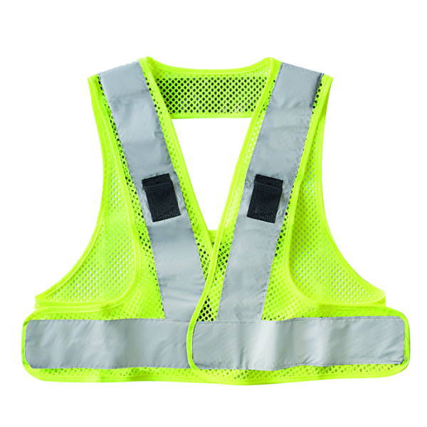 特徴 ・背中の中央部分が空いているので、X型・Y型のフルハーネスにも対応しています。 ・ベスト肩部内側にある面ファスナーをベルトに固定することで、スムーズにベストと同時脱着ができます。 ・視認識性抜群のガラスビーズ高輝度反射テープを採用しています。 やわらかく、熱を吸収しにくく、氷点下でも割れにくいため、寒冷地でもオールシーズンご使用いただけます。 ・着丈約45cmのショート丈なので、腰道具や胴ベルトの邪魔にならず、ファン付作業着の上に着用可能です。 女性や小柄な方にも適しています。 用途 ・フルハーネスを装着する高所作業に。 仕様 ・色:蛍光イエロー/シルバー反射・着丈(cm):45・胴周り(cm):90〜120・サイズ:フリー・フルハーネス対応・反射材幅:6cm ・反射部:高輝度反射テープ(ガラスビーズタイプ)・シルバー反射テープ:ISO 20471 Class 1/JIS T 8127 Class 1準拠 材質 ・ベンチレーションメッシュ 重量：184g関連商品 ●リンクサス PAT Heater LX-PAT 1個 ●リンクサス miniバッテリーセット LX-3350BA 1セット ●リンクサス F-H-Vハーネス型ヒートベスト専用充電器 PHB-03BJ 1個 ●リンクサス F-H-V フルハーネスベスト蛍光 FHV-SOS オレンジ フリー 1着 ●リンクサス F-H-V フルハーネスベスト蛍光 FHV-SYS イエロー フリー 1着 ●リンクサス F-H-V フルハーネスベスト蛍光 FHV-SOY フリー 1着 ●リンクサス F-H-V フルハーネスベスト蛍光 FHV-SYY フリー 1着 ●リンクサス F-H-V フルハーネスベスト FHV-SNY フリー 1着 ●リンクサス F-H-V フルハーネスベスト FHV-SNS フリー 1着 ●リンクサス F-H-V フルハーネスベストLED FHV-ENY フリー 1着 ●リンクサス F-H-V フルハーネスベストLED FHV-ENS フリー 1着 ●リンクサス F-H-V フルハーネスベストLED FHV-EOY フリー 1着 ●リンクサス F-H-V フルハーネスベストLIGHT FHV-LNY フリー 1着 ●リンクサス F-H-V フルハーネスベスト LIGHT FHV-LNS フリー 1着 ●リンクサス F-H-V ハーネス型ヒートベスト専用バッテリー FHV-2600B 1個 ●リンクサス F-H-V ハーネス型ヒートベスト本体 2L/3L FHV-HOT-2L/3L 2L/3L 1着 ●リンクサス F-H-V ハーネス型ヒートベスト本体 M/L FHV-HOT-M/L M/L 1着