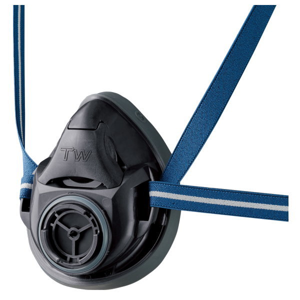 重松製作所 防じん・防毒マスク TW01 S ブラック