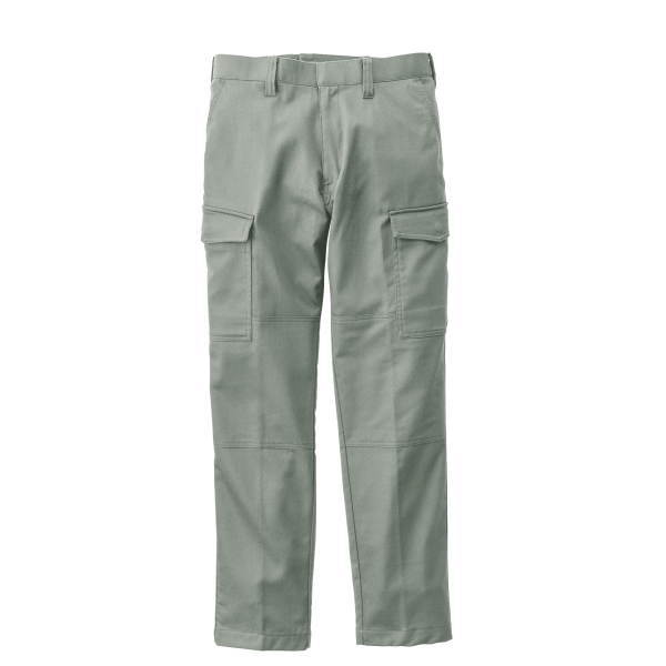 三愛 オールシーズン ノータックカーゴパンツ JA2506 アースグリーン 79 1着