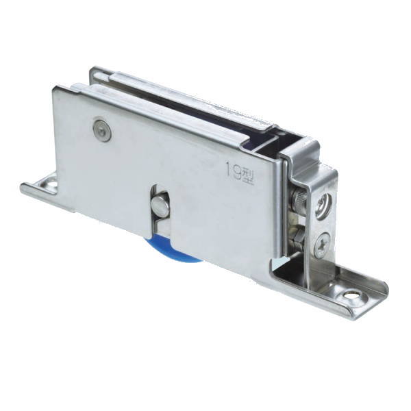 ヨコヅナ Uステンレール用 横調整戸車19型 42mm 平型 DTS-Y422